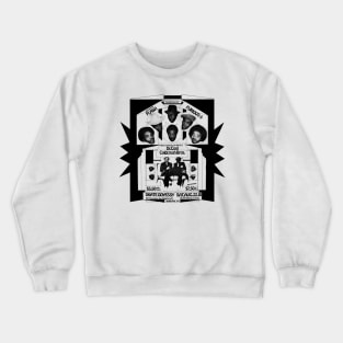 Hip Hop Concert at The Skate Odyssey (Waterbury, CT, Early 1980s) Crewneck Sweatshirt